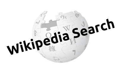 Wikipedia Search Logo